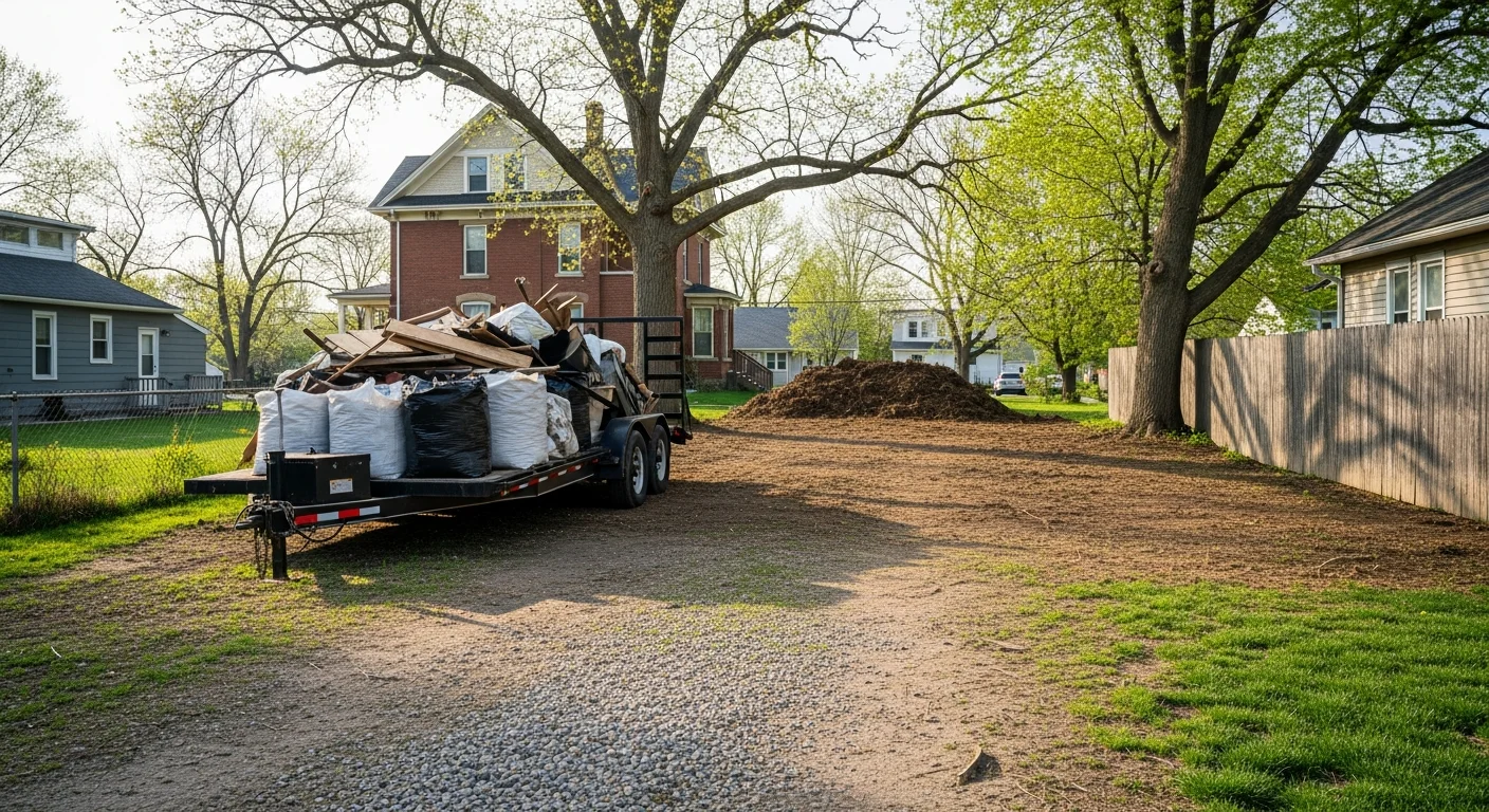 Junk and debris removal service